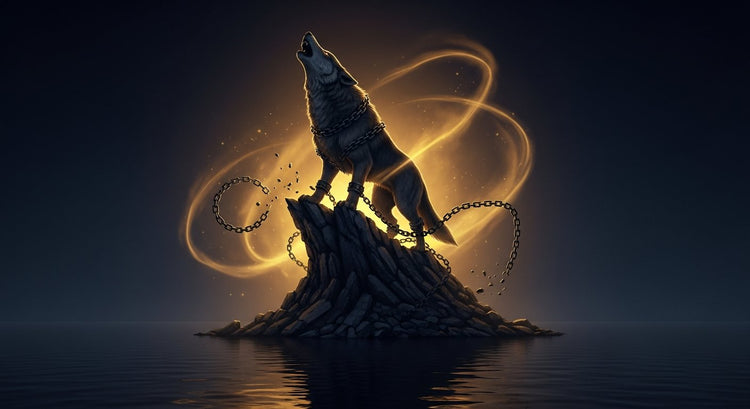 Loki, père du loup Fenrir