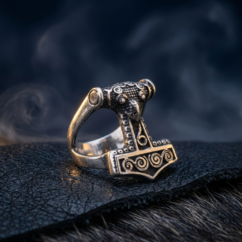 Anneau de Thor en contexte nordique angle vue alternative